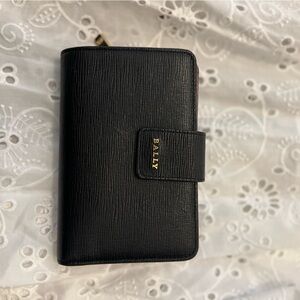 Bally saffiano leather wallet